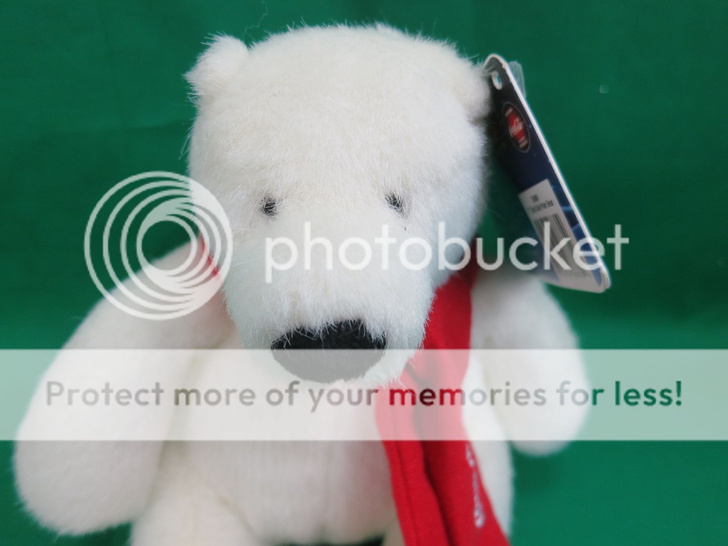 christmas polar bear plush